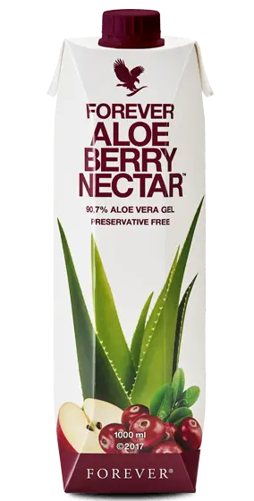 jus d'aloe vera saveur cranberry